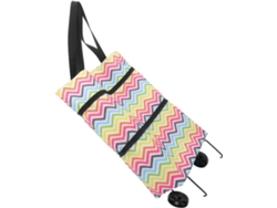Bolsa De La Compra Plegable Con Ruedas,