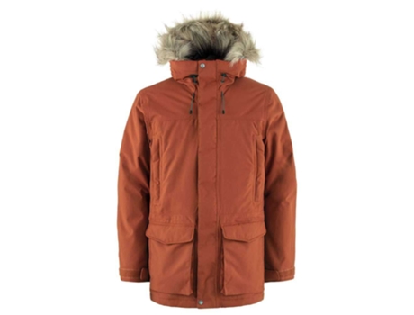 Casacos FJÄLLRÄVEN Parca Nuuk Lite Castanho,Laranja M Homem