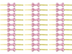 Clips Reutilizables Para Cerrar Bolsas De Alimentos, 200 Unidades, Lazos De Hierro Color Rosa Melocotón, Lazos