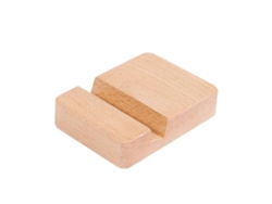 Soporte de madera para celular Lazy People, soporte universal para tableta y mesa, ideal para casa y oficina con un solo montaje. Nostalgia88