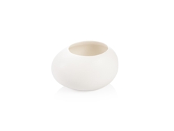 Fancy Home Stones Florero Pequeño, (Blanco)