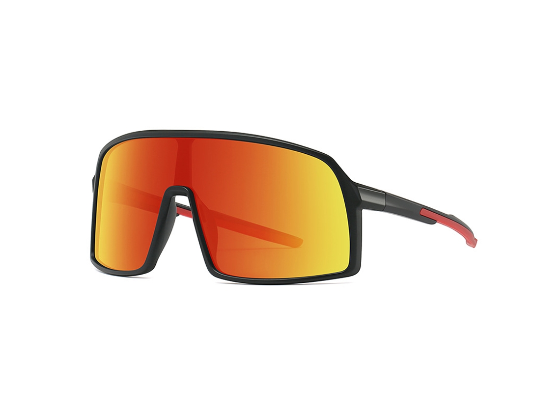 Gafas De Sol De Ciclismo Polarizadas Uv400 Anti-ultravioleta Gafas De Ciclismo De Bicicleta De Montaña Negro Rojo Gertiz
