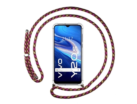 Carcasa Vivo Y20s / Y11s TUMUNDOSMARTPHONE Colgante Rosa