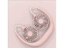 Mini Ventilador Portátil Para El Cuello Pequeño Colgante Exteriores Ideal Deportes Y Viajes Con Capacidad