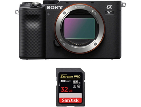 Kit Cámara SONY Alpha a7C + SanDisk 32 GB (Full-Frame)