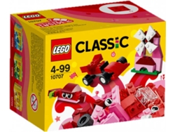 LEGO Classic: Caixa de Criatividade Vermelha 10707 (Idade mínima: 4 - 55 Peças)