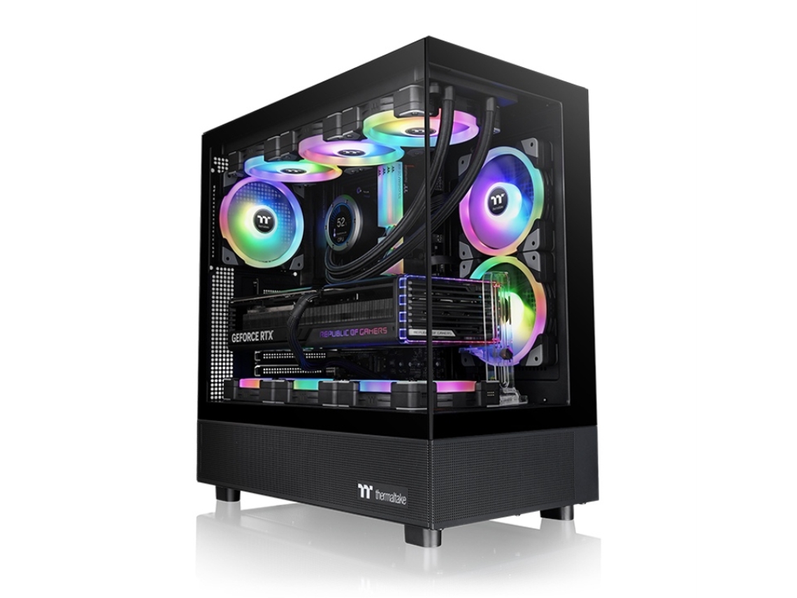 Caja TT THERMALTAKE View 270 Tg Black Atx 2Xusb 3.2 Sin Fuente Negro