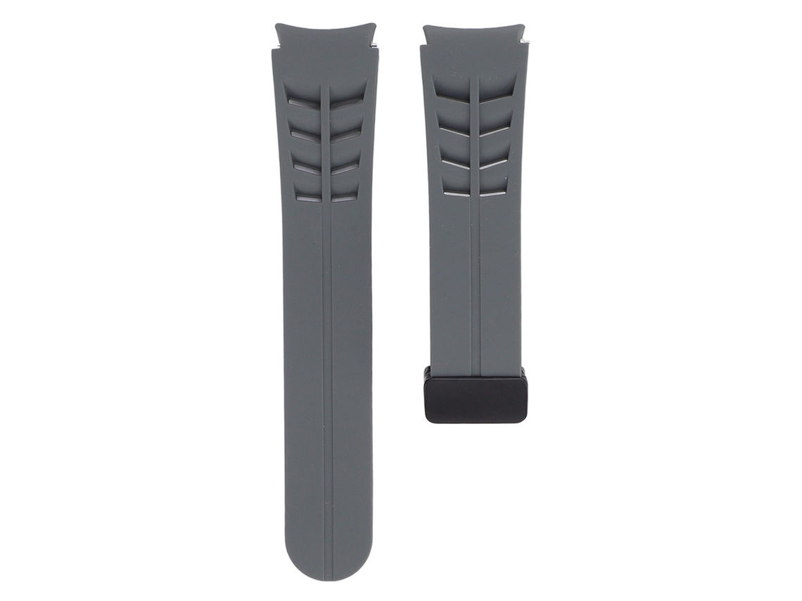Correa De Silicona De 44 Mm Con Cierre Magnético Para Galaxy Watch 7, 6, 5 Y 4 (gris Espacial)