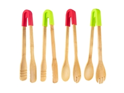4 Piezas Clip De Comida De Madera