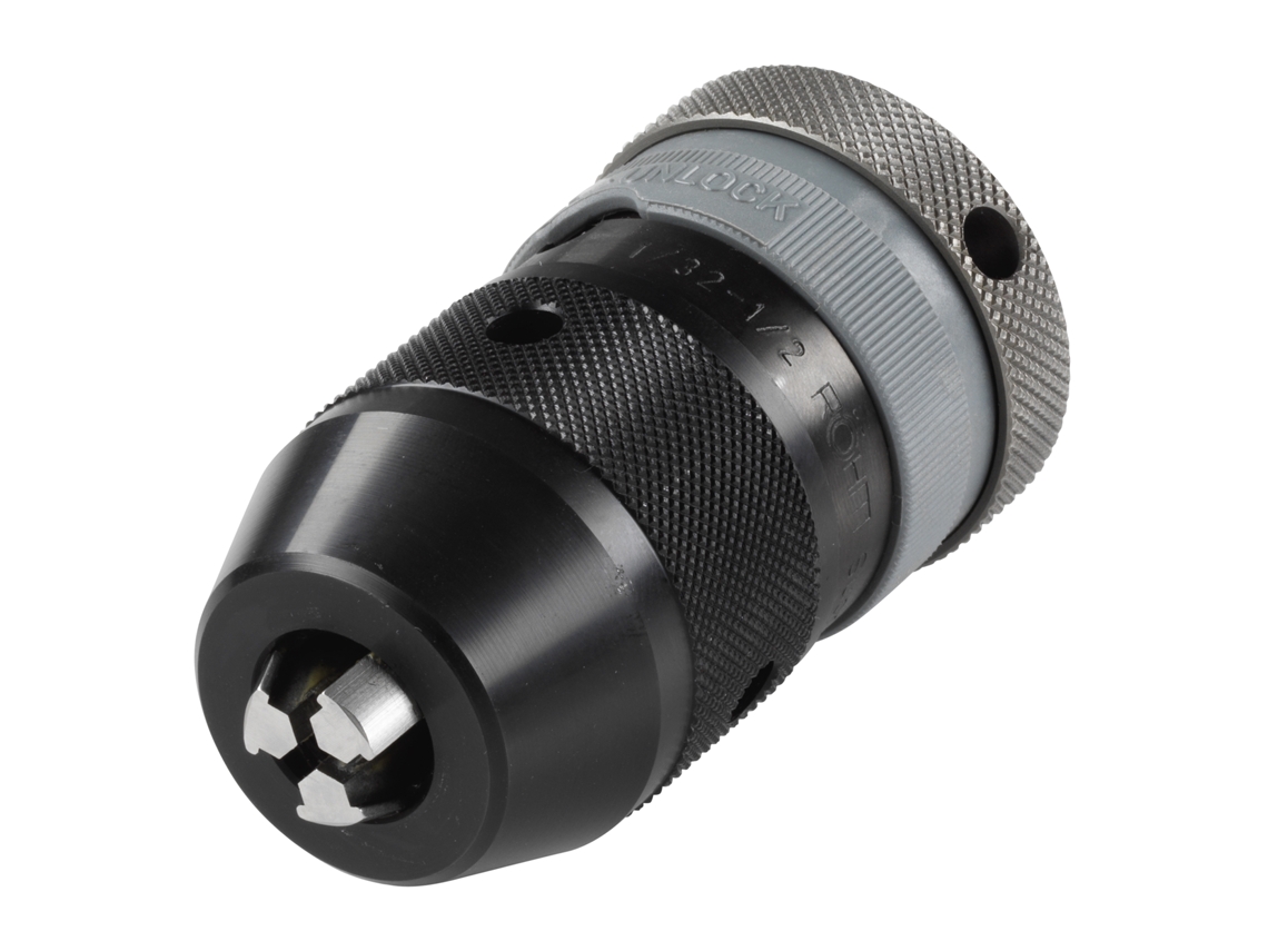 Wolfcraft 2606000 - 1 Portabrocas, Resistente A Las Percusiones 13 Mm 1/2x20