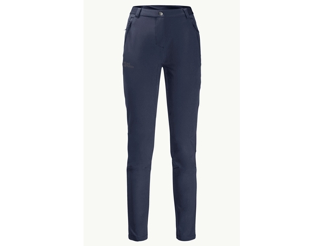 Pantalones de Mujer JACK WOLFSKIN Slim Fit Geigelstein Azul (38)
