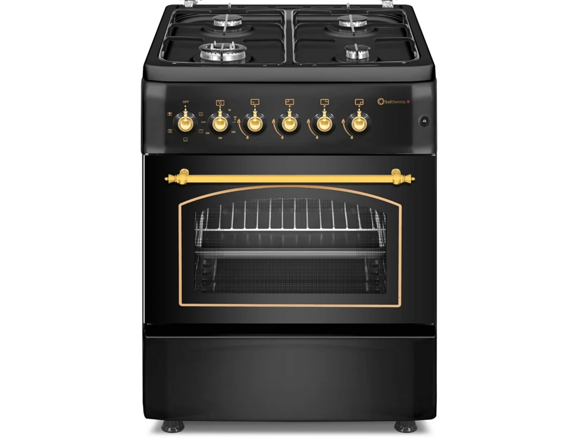 Estufa Solthermic® F5s40e4rb Horno eléctrico negro