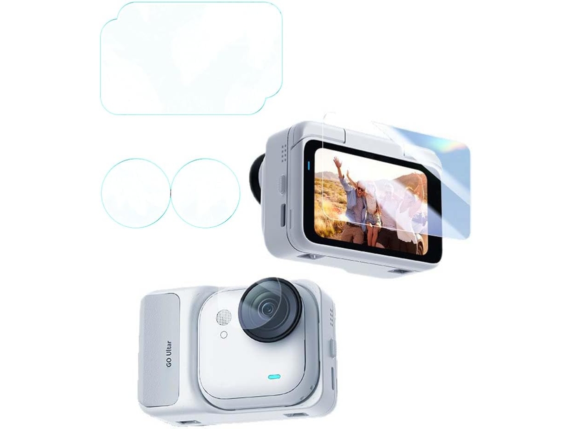 Protector de Lente DIGITALLAB para Insta360 Go Ultra (Juego de 2) 