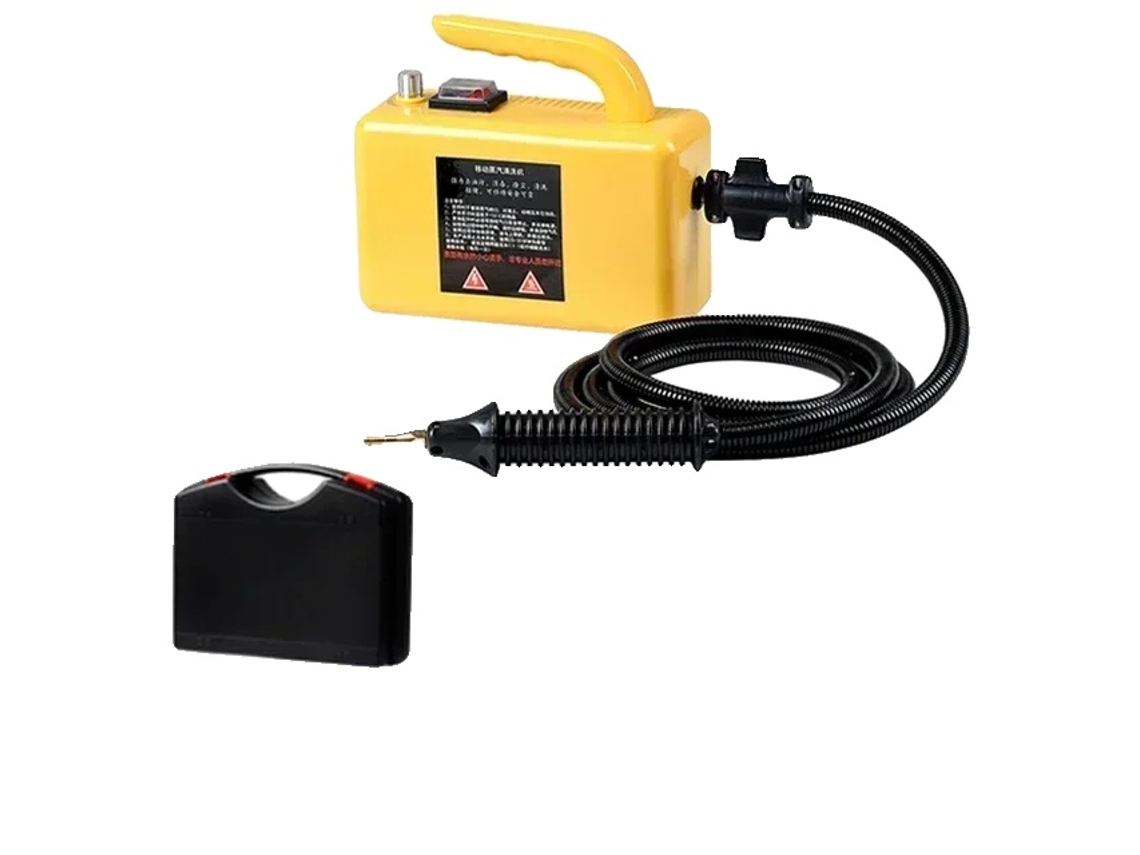 Limpieza a vapor, alta temperatura, diseño portátil, amarillo, 220 V, OEM UE
