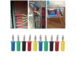 Conector Banana Integrado De Alta Resistencia Para Conexiones Apiladas, 4 Mm², 30 Mm².