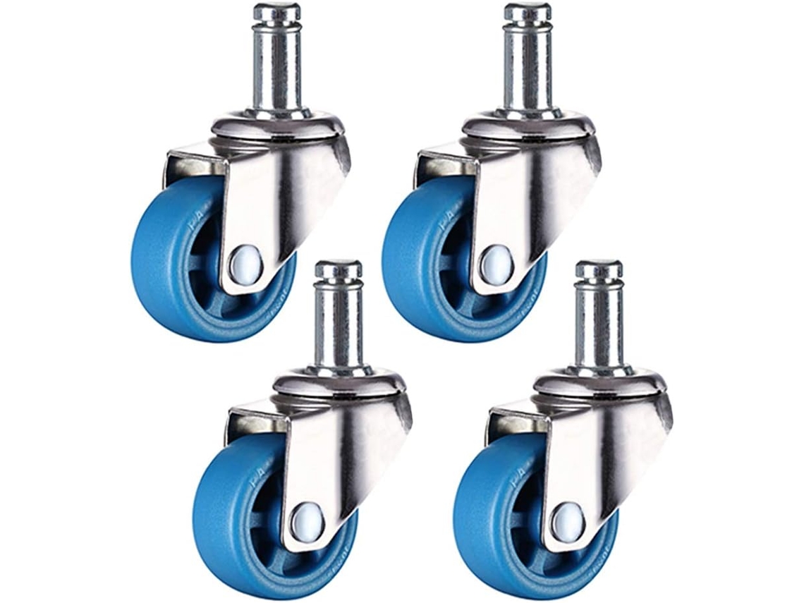 Ruedas 3,8 Cm 5,1 Cm Giratorias Silencioso Para Muebles