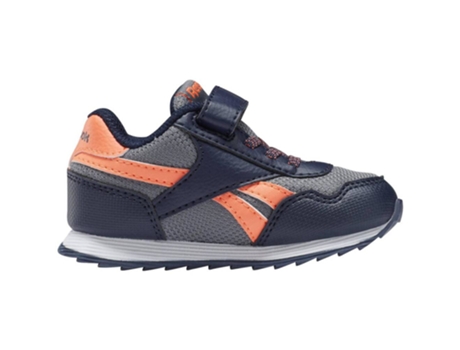 Zapatillas de Niño REEBOK Royal Cljog Navy Gris Naranja (22)