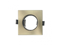 Empotrable Magura 1xGU10 Cuadrado Cuero FAB FABRILAMP