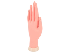 Rebe-mão De Treinamento Para Unhas Flexível Reutilizável Com Sulcos Incrustados Para Manicure Profissional
