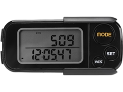 Podomètre 3d Précis, Fonctionnement Simple, Grand Ecran, Compteur De Pas Pour Les Âges, Noir