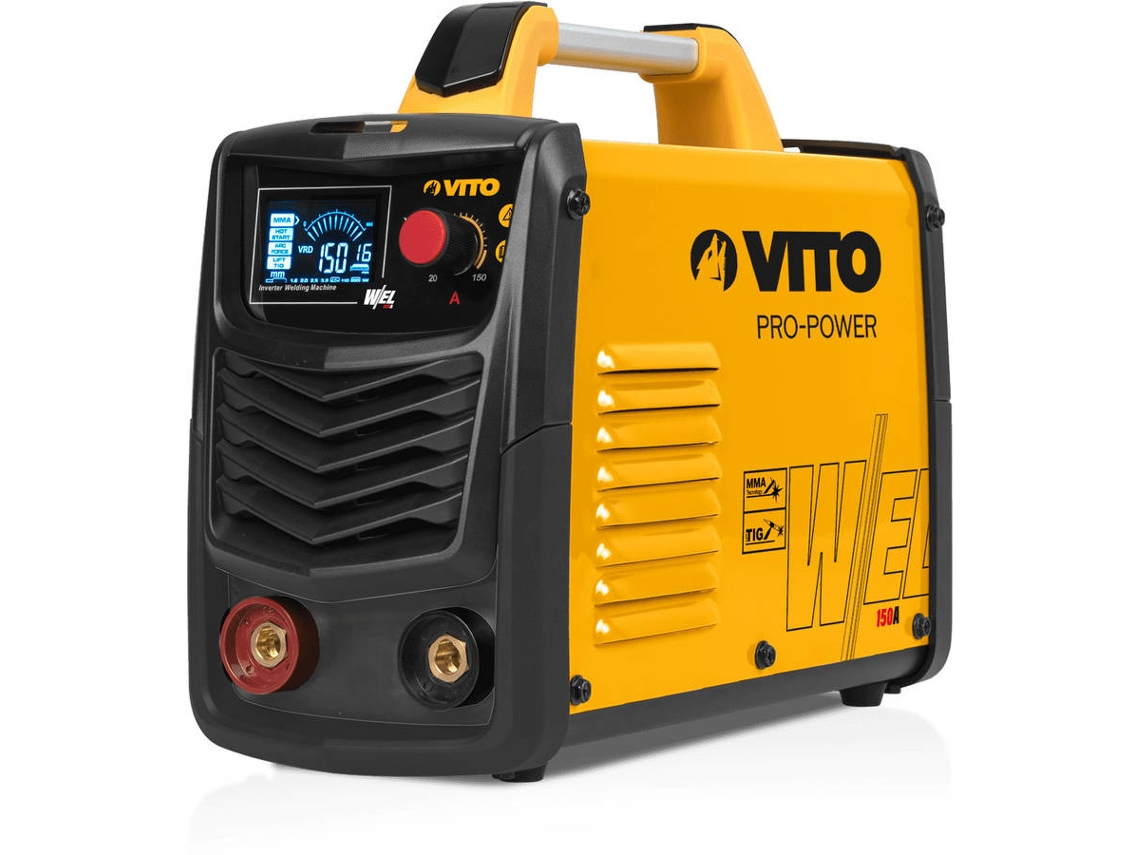 Soldador VITO Inverter 150A  (140x330x230mm)