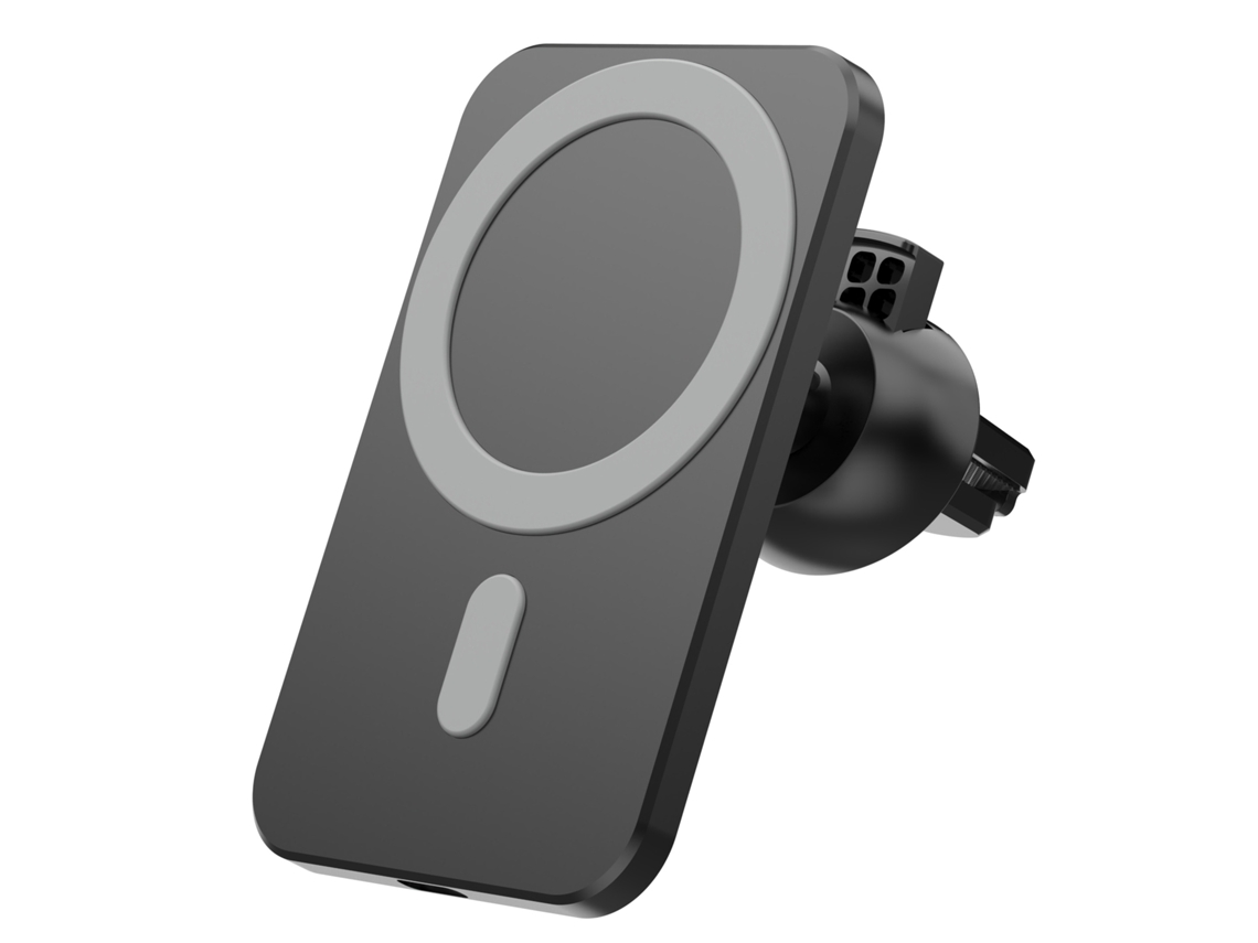 Cargador Inalámbrico 15w Carga Rápida Montaje Magnético Para Coche Dock De Carga Sin Cable