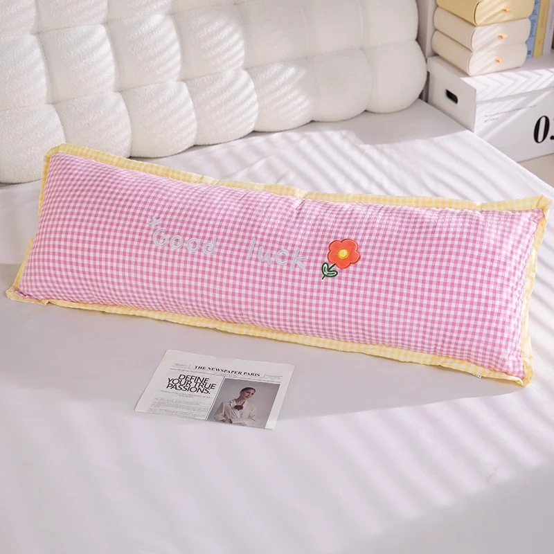 Almohada De Respaldo Creativa Para Adultos (rosa, 95 Cm) Con Diseño De Dopamina.