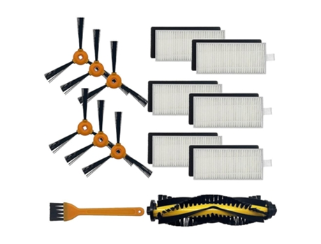 Kit de filtros de escovas laterais da escova principal de reposição para ecovacs deebot