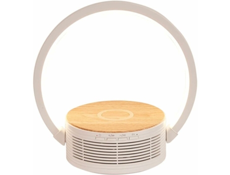 Luz Nocturna LED con Altavoz Bluetooth Inalámbrico Multifuncional Mini Altavoz Portátil Recargable para Lectura Ajustable Regulable para Dormitorio...