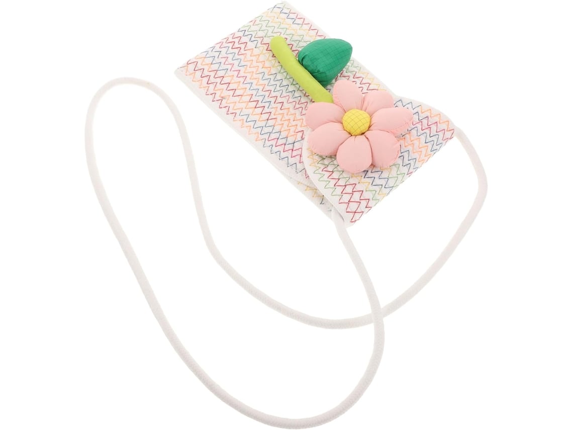 Bolsa De Praia Artesanal Em Algodão Com Estampa Floral, Leve E Elegante, Perfeita Para As Férias De Verão.