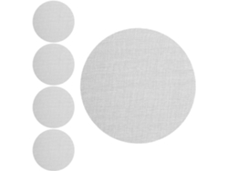 Juego De 5 Difusores Para Focos Empotrables, Reductores De Deslumbramiento, Con Cubierta De Tela Adhesiva.