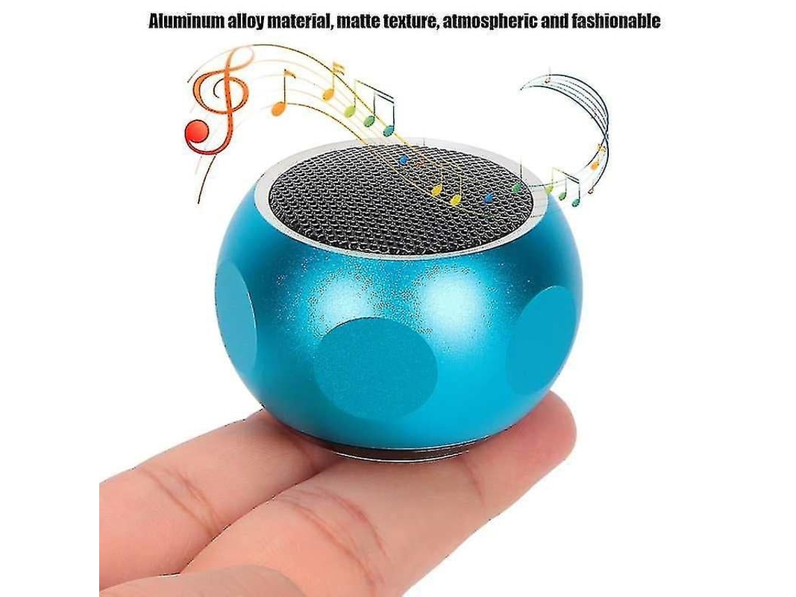 Mini altavoz Bluetooth portátil con cable para viajes, ciclismo y ducha: un pequeño y atractivo altavoz inalámbrico. Chaberlu