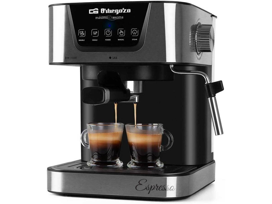 Cafetera ORBEGOZO EX 6000 (20 bar - Café Molido)