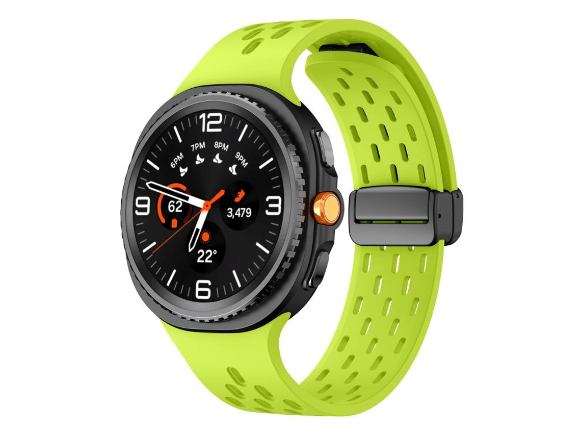 Correa para Samsung Galaxy Watch 8 / 8 Classic - Silicona magnética con malla clásica