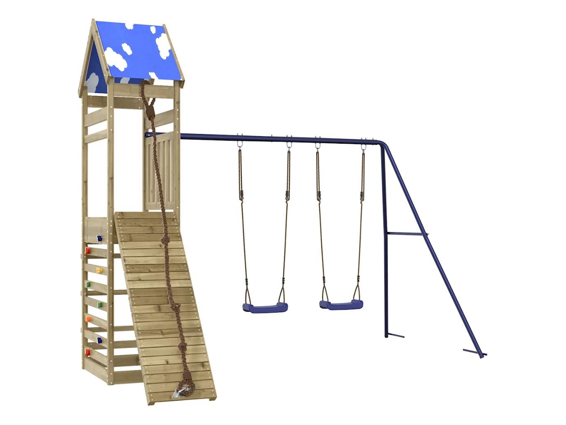 Parque infantil de exterior VIDAXL madera de pino impregnada