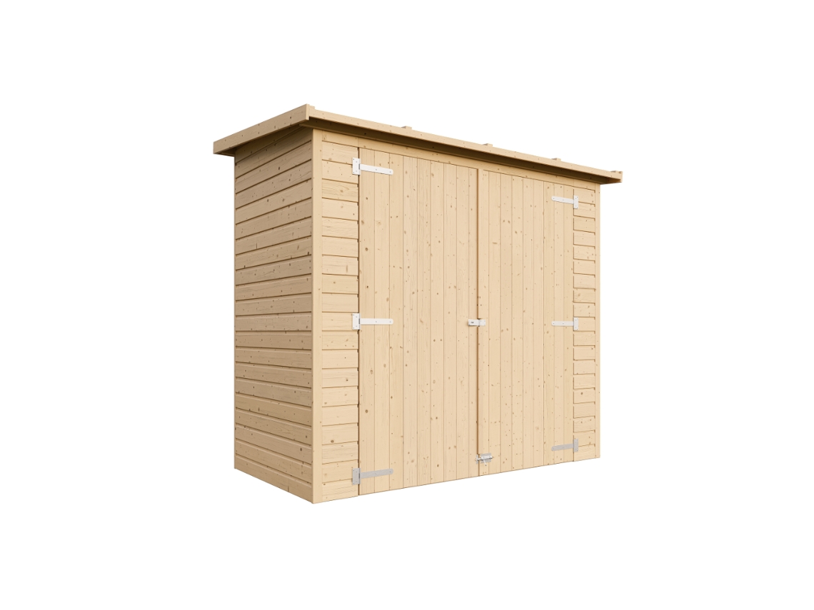 Caseta de Jardín de Madera TIMBELA M348 (2,1 M² - 194 x 223 x 123 cm)