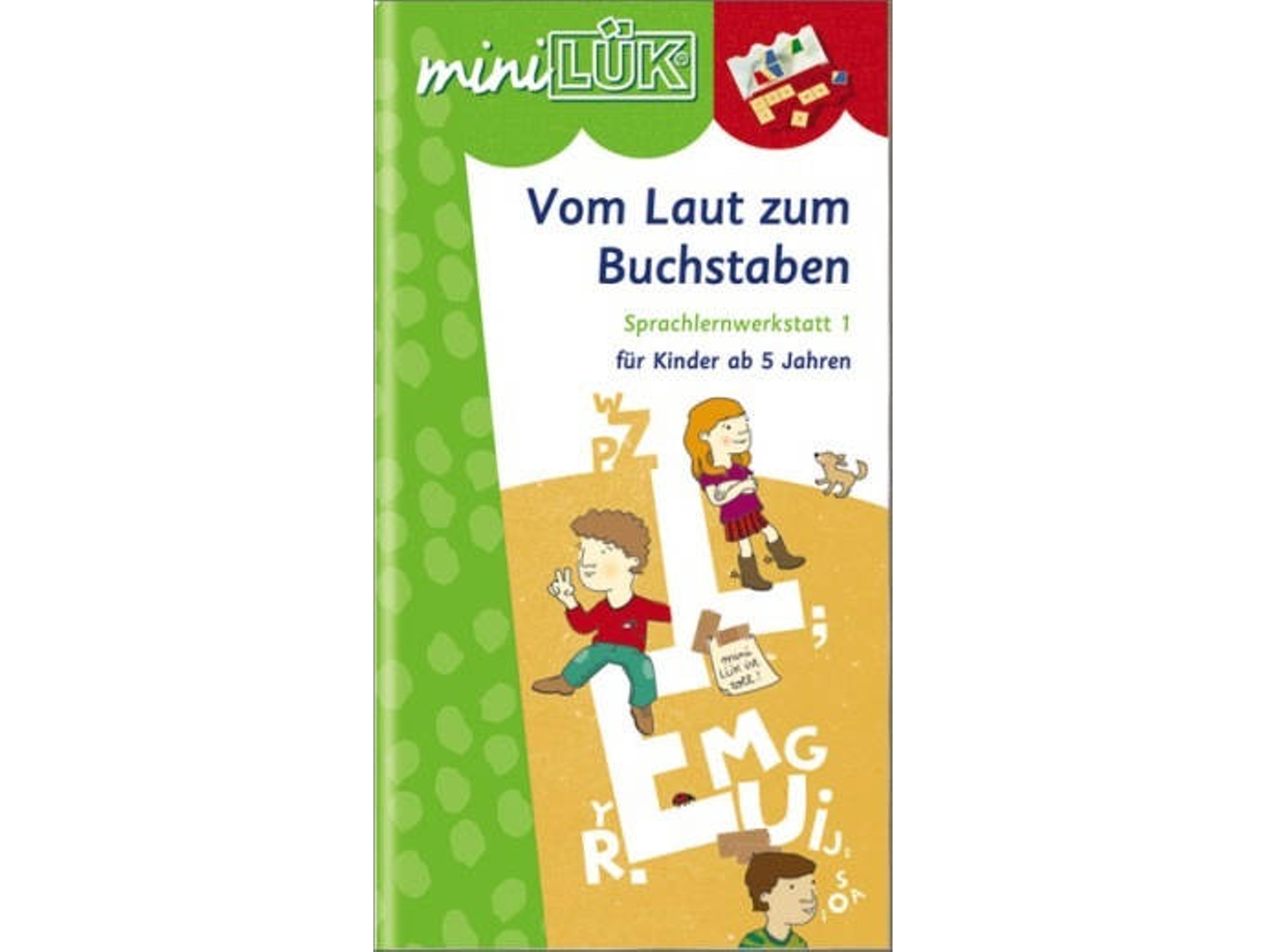 Libro Mini Luk Vom Laut Zum Buchstaben Sprachlernwerkstatt 1 - Vorübungen Zum Lesenlernen