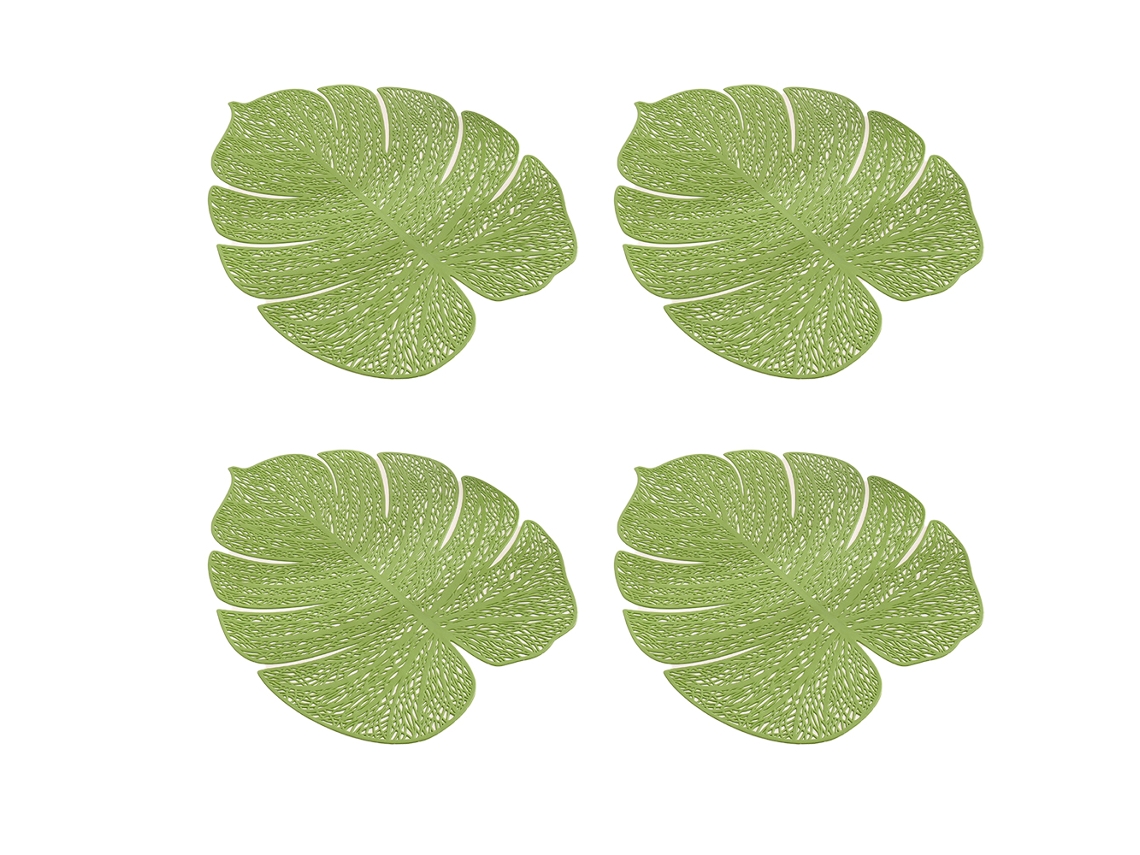 Juego de 4 sousplats en forma de plato para table à manger NEVEANCE