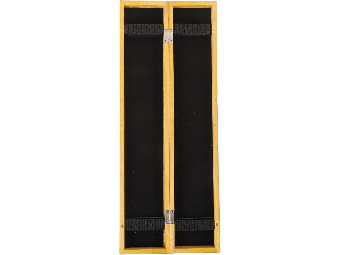 Caja Grande Multifuncional De Madera Natural Para Aparejos De Pesca