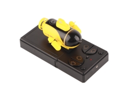 Brinquedo Submarino De Controle Remoto Mini Barco Submarino Submersível Com Luz Led Para Crianças