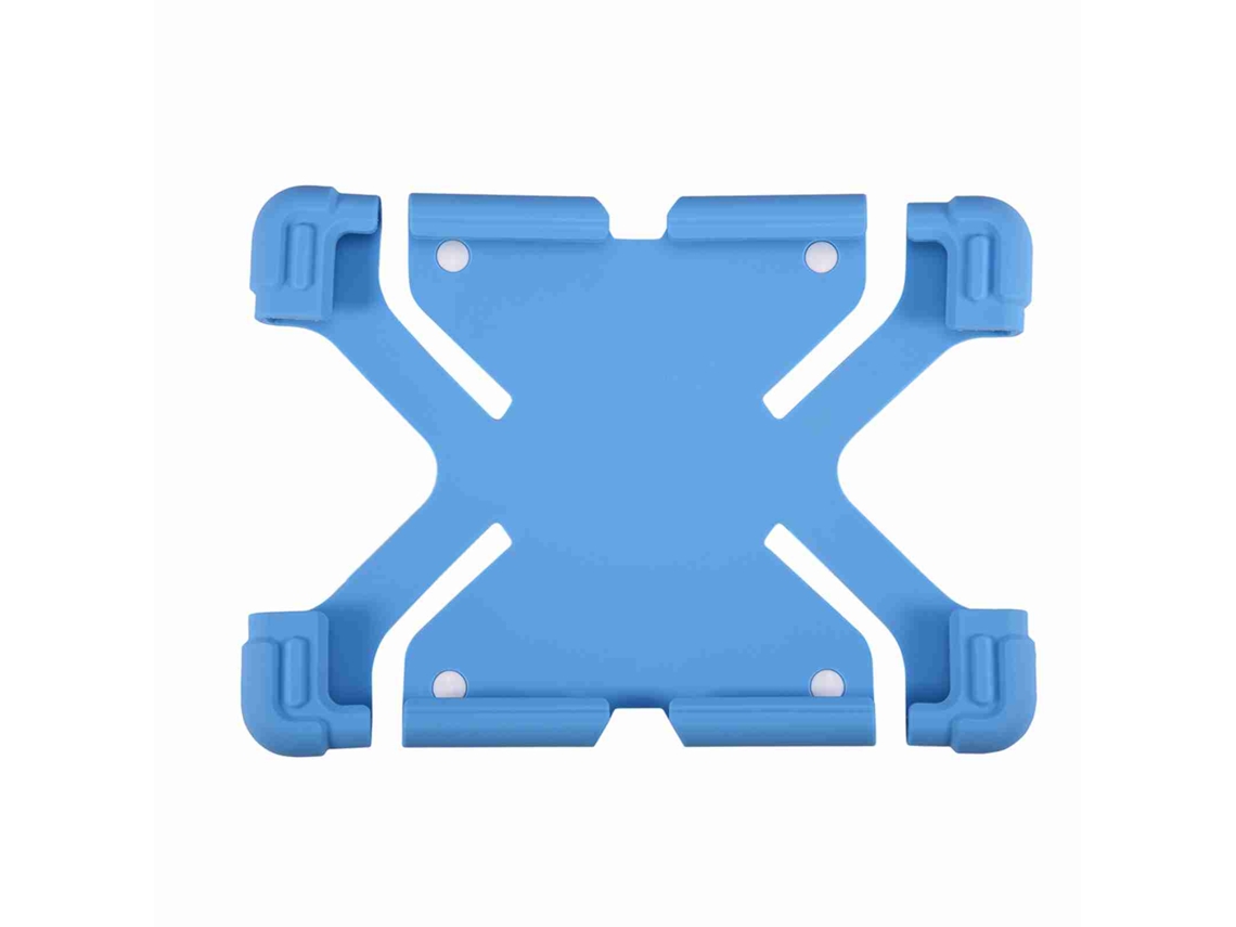 Funda de silicona universal ajustable para iPad, Samsung y tabletas Lenovo, color dorado claro (azul 8, 9 y 12)