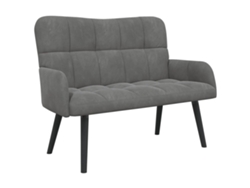 Maison Exclusive - Sofá De 2 Plazas Gris Oscuro 115 X 61 X 87 Cm