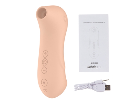 Vibrador de masaje de succión de 10 frecuencias para mujeres (rosa) YIZHOOD