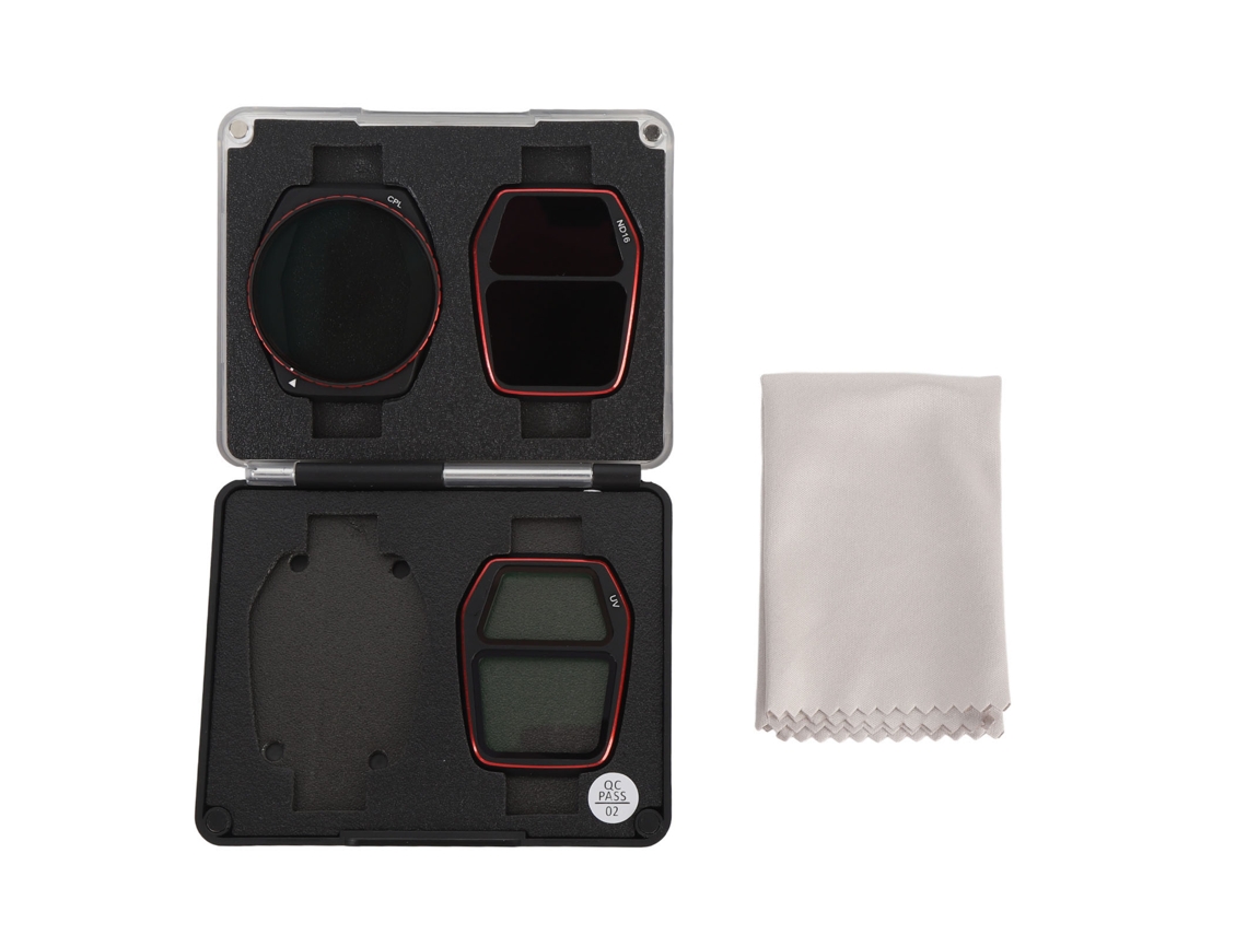 Filtro de lente para dron ND16, polarizador CPL y filtro UV para Air 3s - Filtro ND16, polarizador CPL y filtro UV para dron