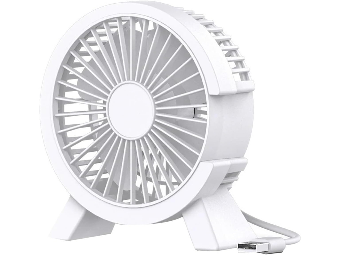 Ventilador De Escritorio Usb Mini Ventilador Portátil Cc Enfriador Para Computadora Ajustable Mesa Uso En