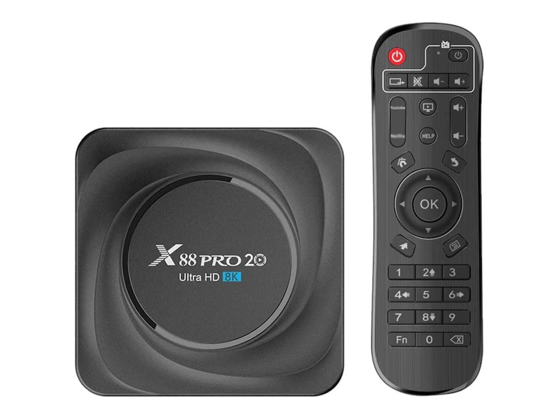 X88 Pro 20 4Gb/32Gb 4K Android 11 Android Tv Original