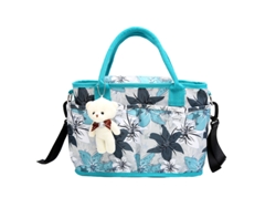 Bolsa universal para cochecito con dos portabotellas, apta para todos los cochecitos de bebé. (Lírio HEXINYIGJLY)