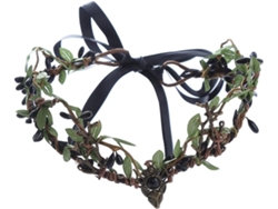 Diadema Elegante De Estilo Bohemio Con Forma De Hoja Para Niñas, Diseño Moderno, Perfecta Para Espectáculos Y Fiestas.