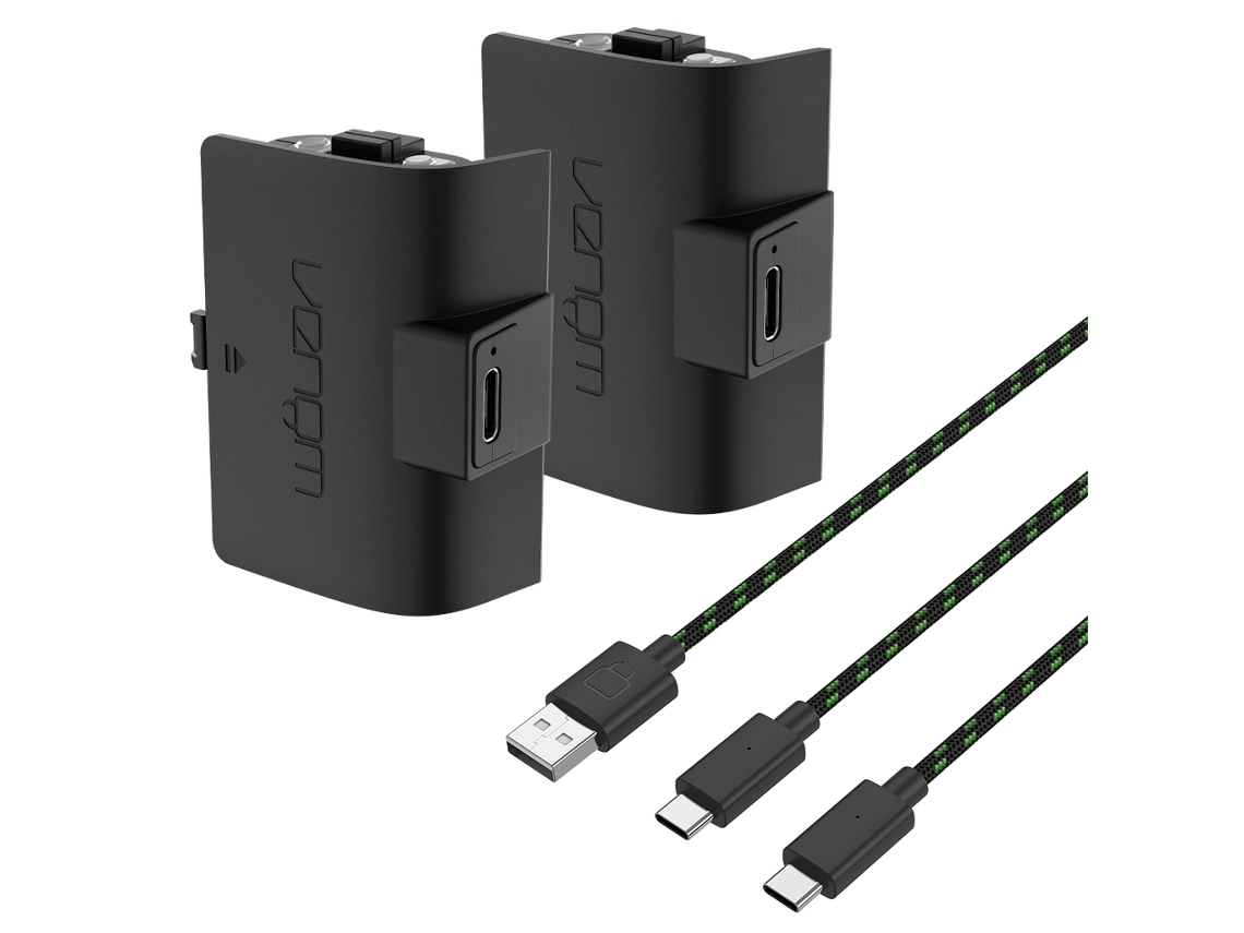 Bateria Recargable VENOM Duplo de Bateria Recargable (1100Mah  - Negro)