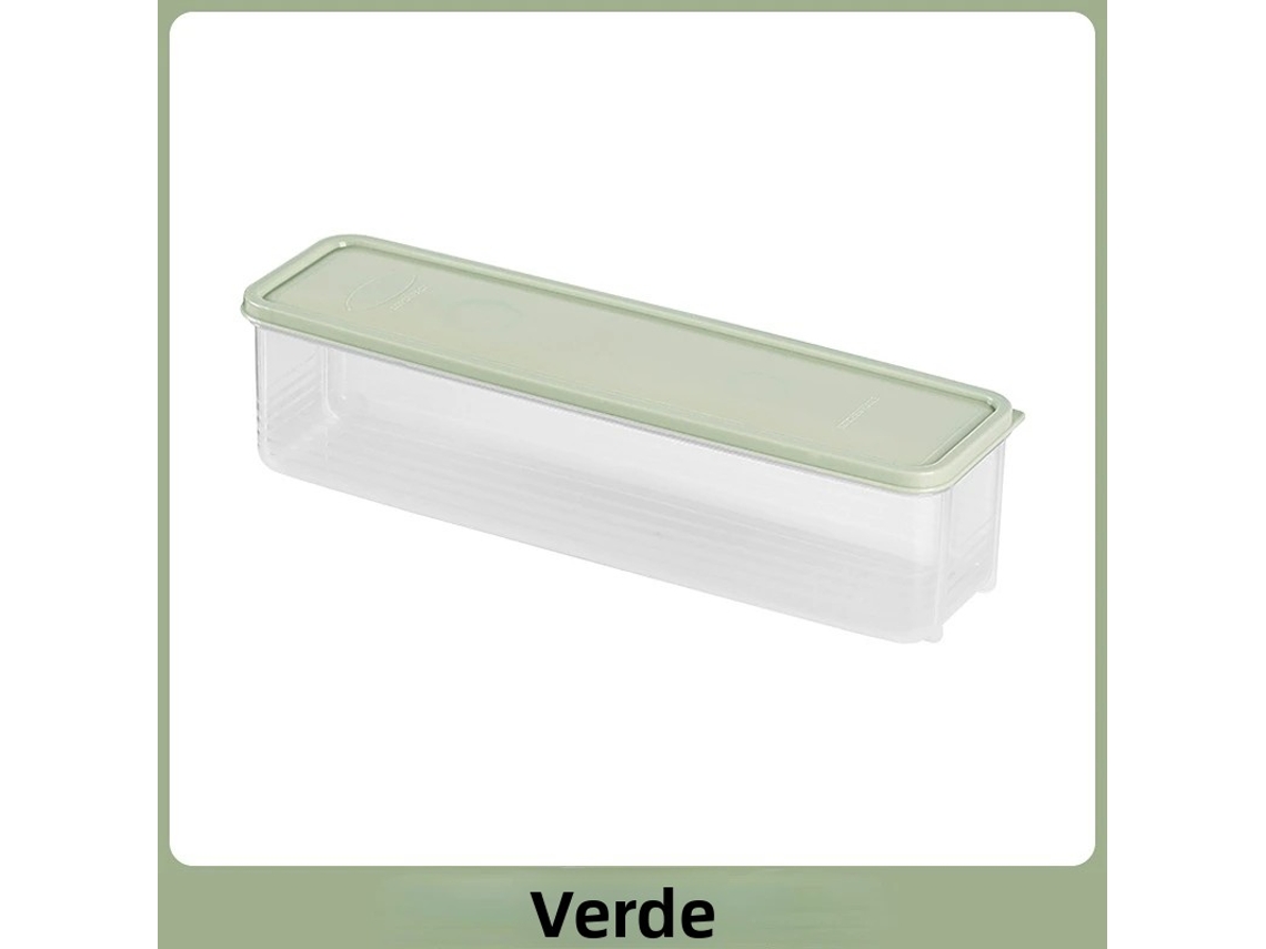 Recipiente de cocina para guardar pasta y cereales con tapa MDUG (verde)